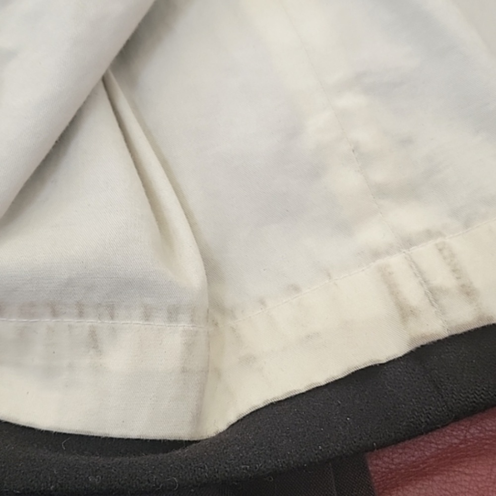 Prada Asymmetric Button Front Virgin Wool Skirt I… - image 4